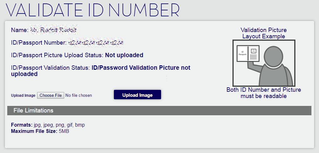 Validate ID Number